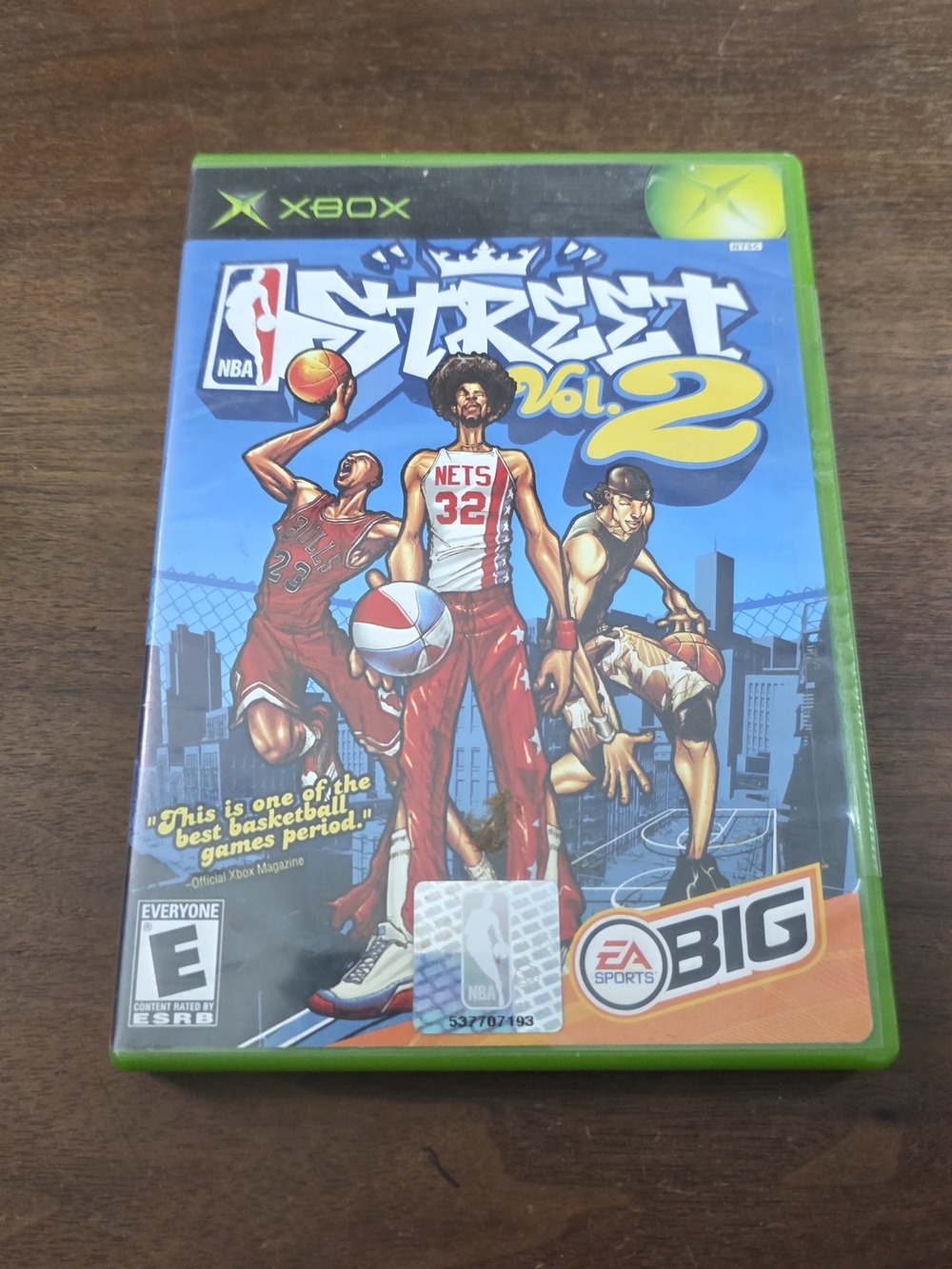 OG Xbox NBA Street Vol 2  Game CIB